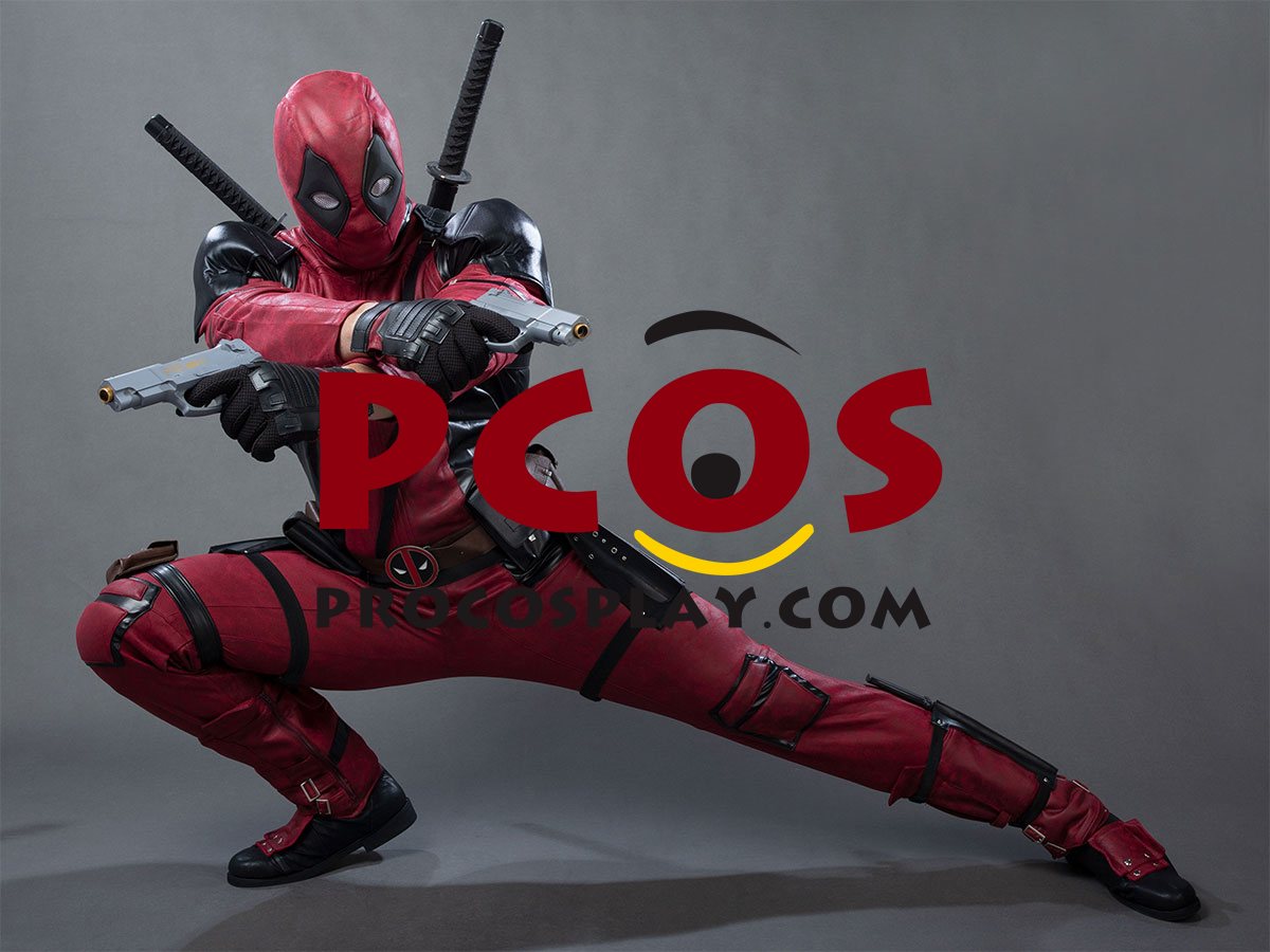 Deadpool 2 Wade Wilson Cosplay Costume Pleather Version mp003992