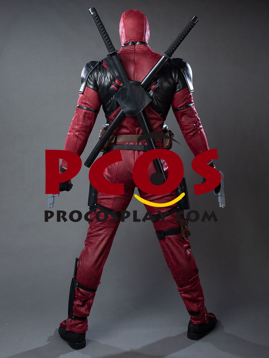 Deadpool 2 Wade Wilson Cosplay Costume Pleather Version mp003992