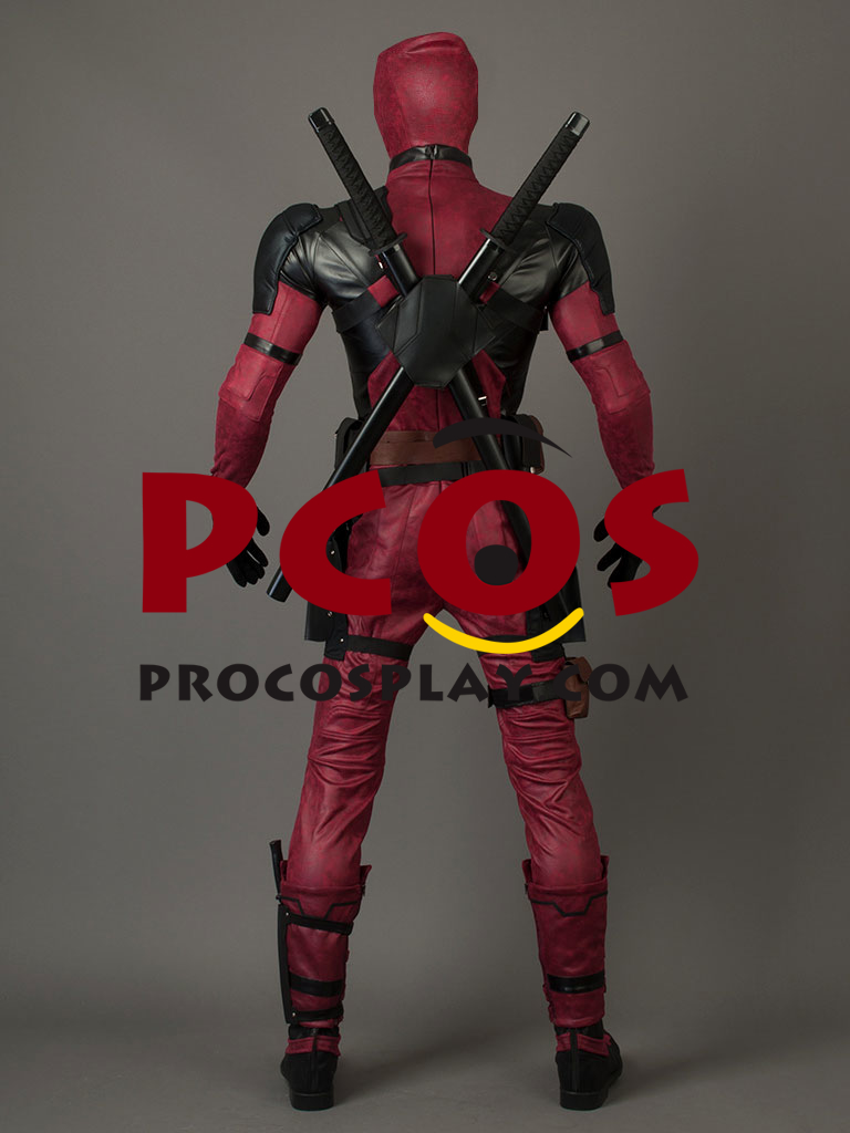 Deadpool 2 Wade Wilson Cosplay Costume Pleather Version mp003992