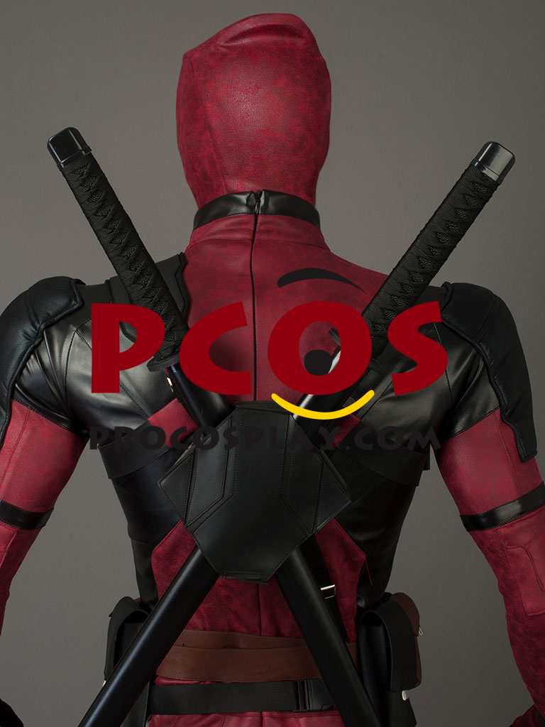 Deadpool 2 Wade Wilson Cosplay Costume Pleather Version mp003992
