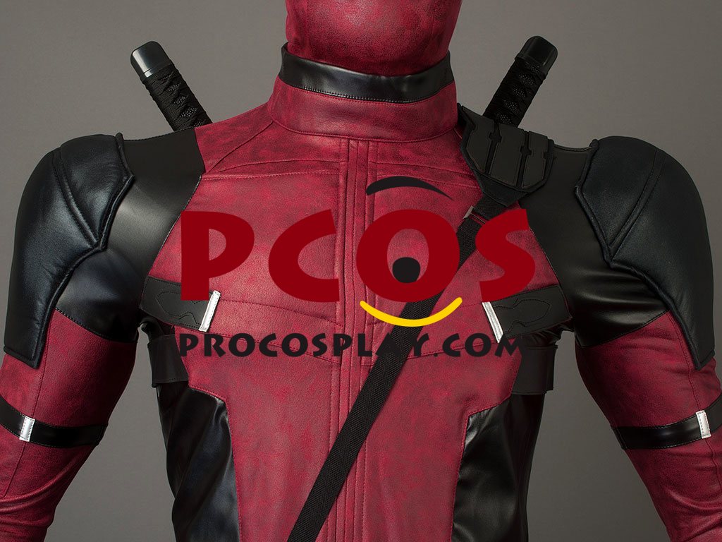 Deadpool 2 Wade Wilson Cosplay Costume Pleather Version mp003992