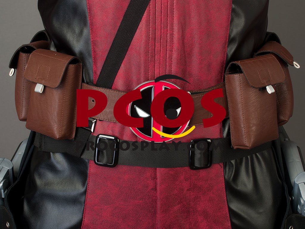 Deadpool 2 Wade Wilson Cosplay Costume Pleather Version mp003992