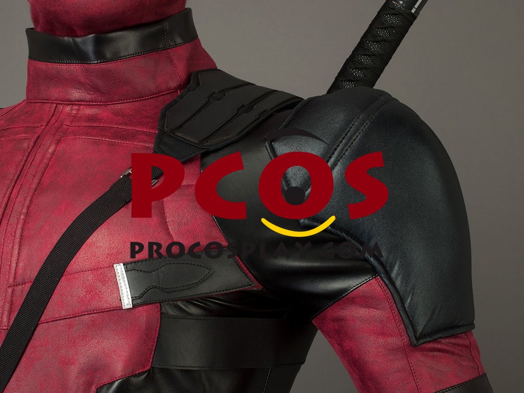 Deadpool 2 Wade Wilson Cosplay Costume Pleather Version mp003992