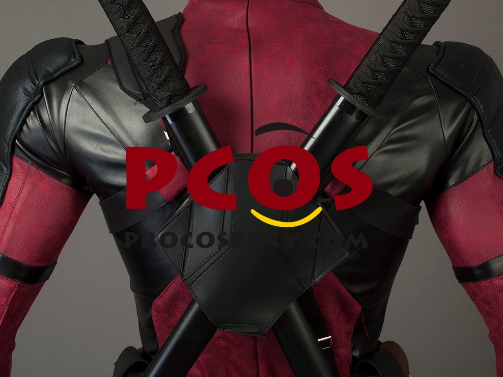 Deadpool 2 Wade Wilson Cosplay Costume Pleather Version mp003992