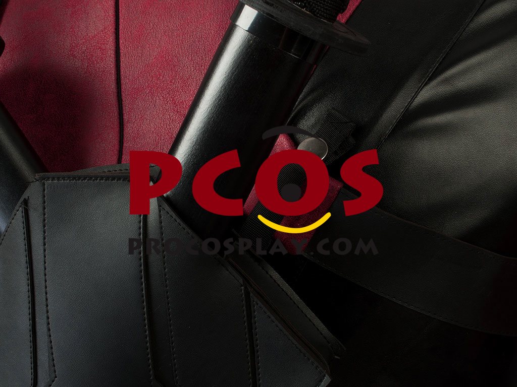 Deadpool 2 Wade Wilson Cosplay Costume Pleather Version mp003992