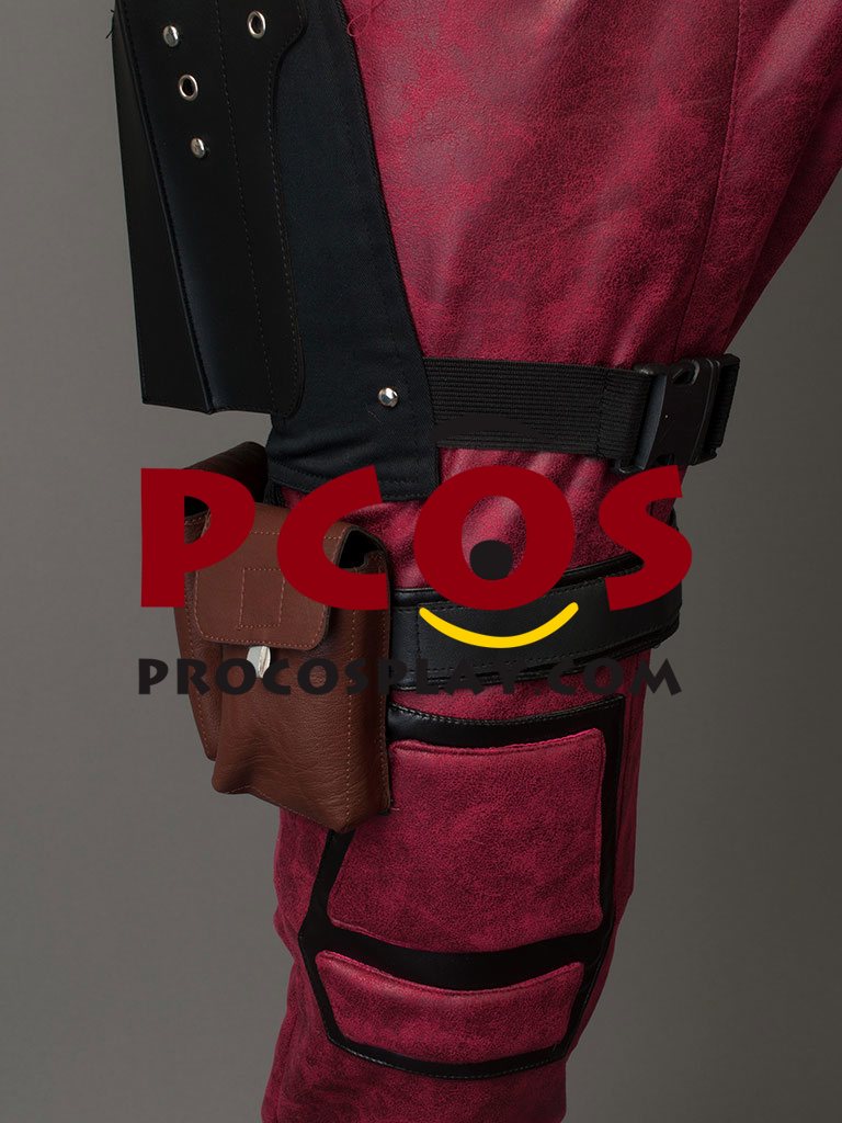 Deadpool 2 Wade Wilson Cosplay Costume Pleather Version mp003992