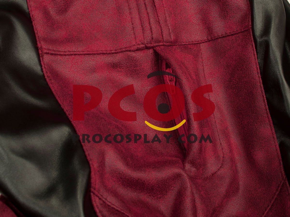 Ready to Ship Deadpool 2 Wade Wilson Cosplay Costume Pleather Version mp003992