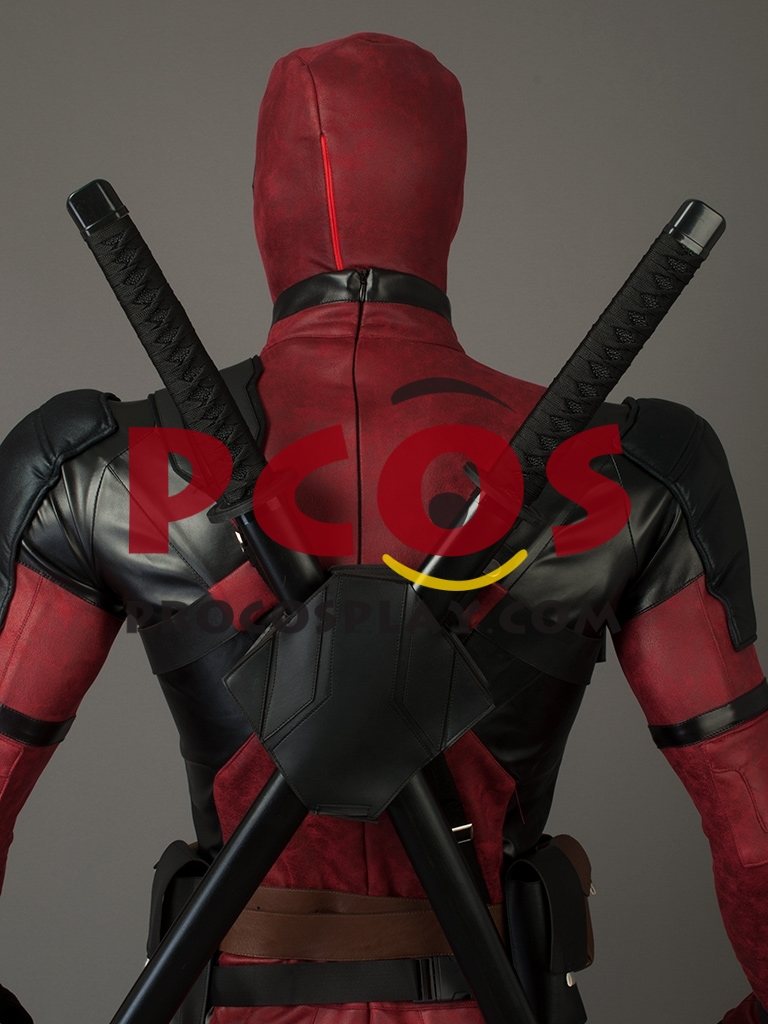 Ready to Ship Deadpool 2 Wade Wilson Cosplay Costume Pleather Version mp003992