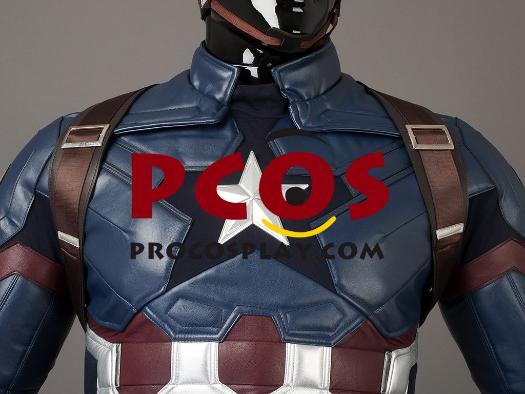 Captain America: Civil War Steve Rogers Cosplay Costume mp003198