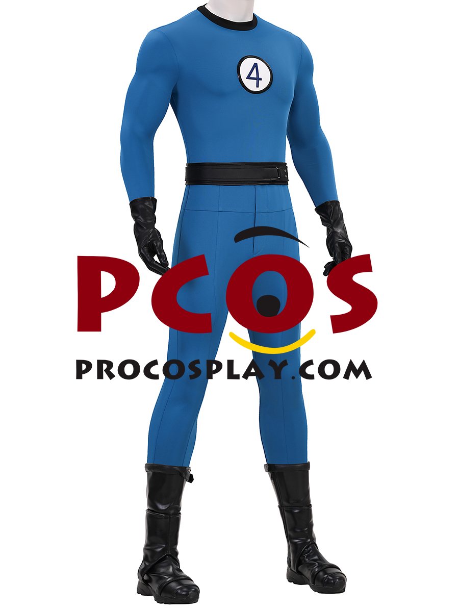 Fantastic Four: First Steps Mr Fantastic Human Torch The Thing Cosplay Costume C09571