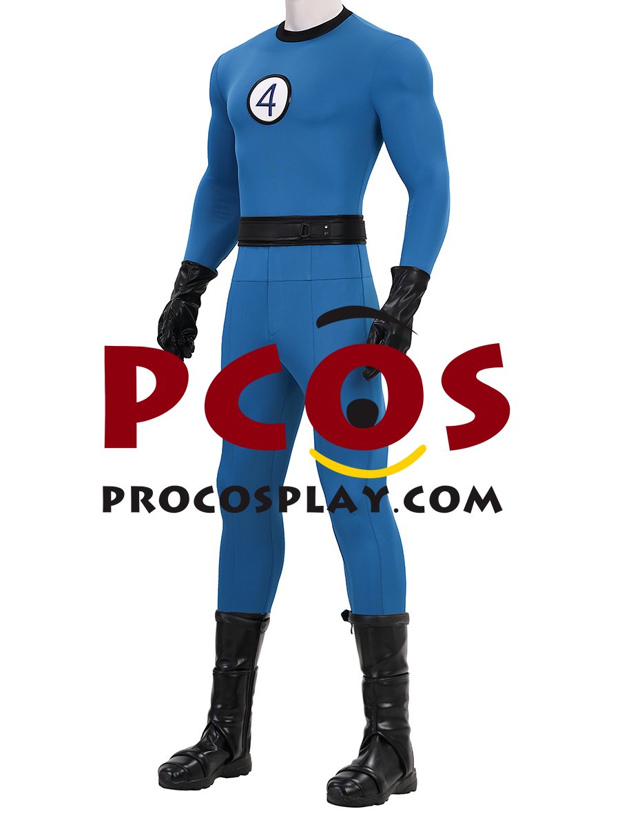 Fantastic Four: First Steps Mr Fantastic Human Torch The Thing Cosplay Costume C09571