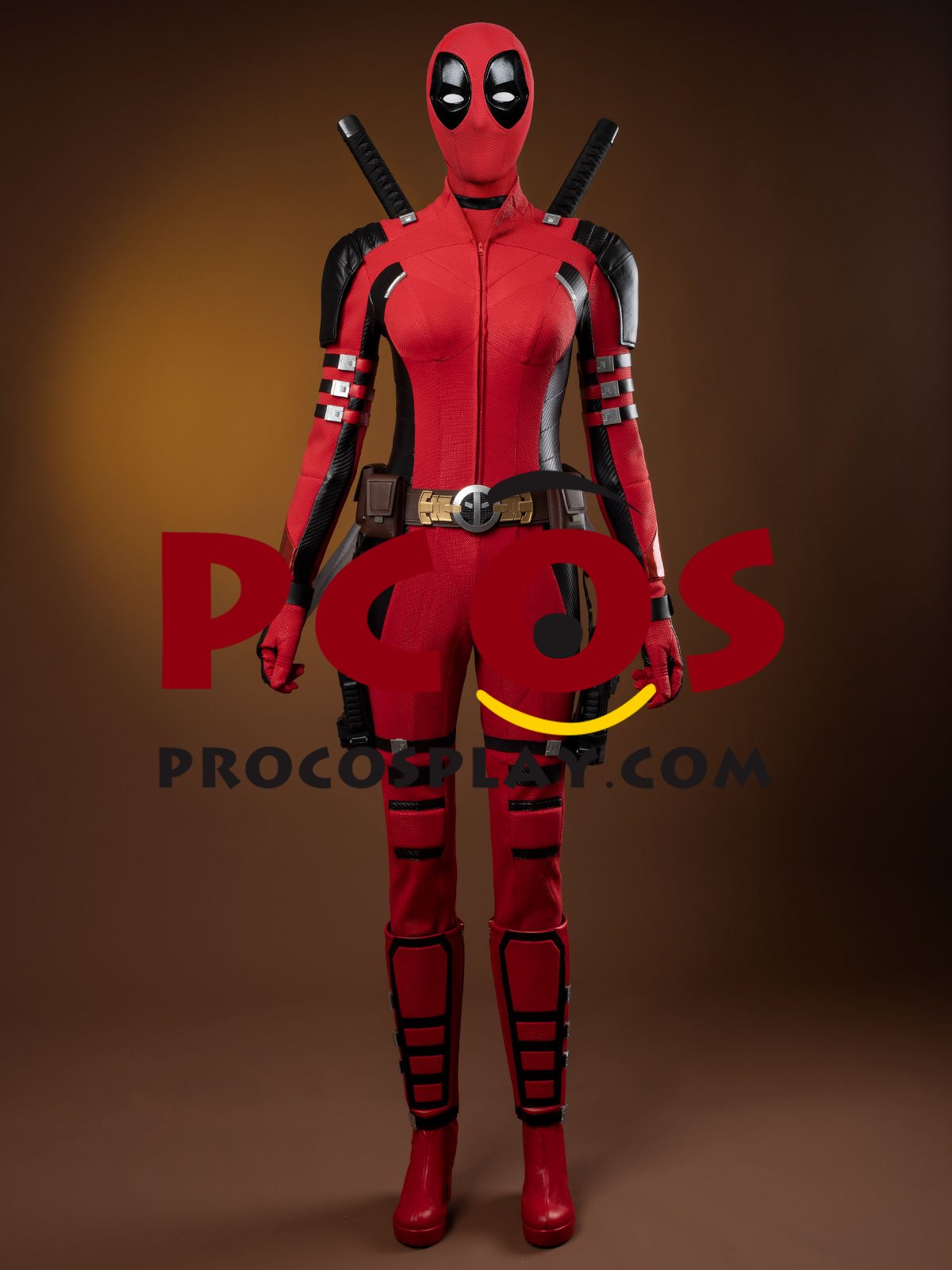 Deadpool 3 Deadpool & Wolverine Lady Deadpool Wanda Wilson Cosplay Costume 113 Chart C09388