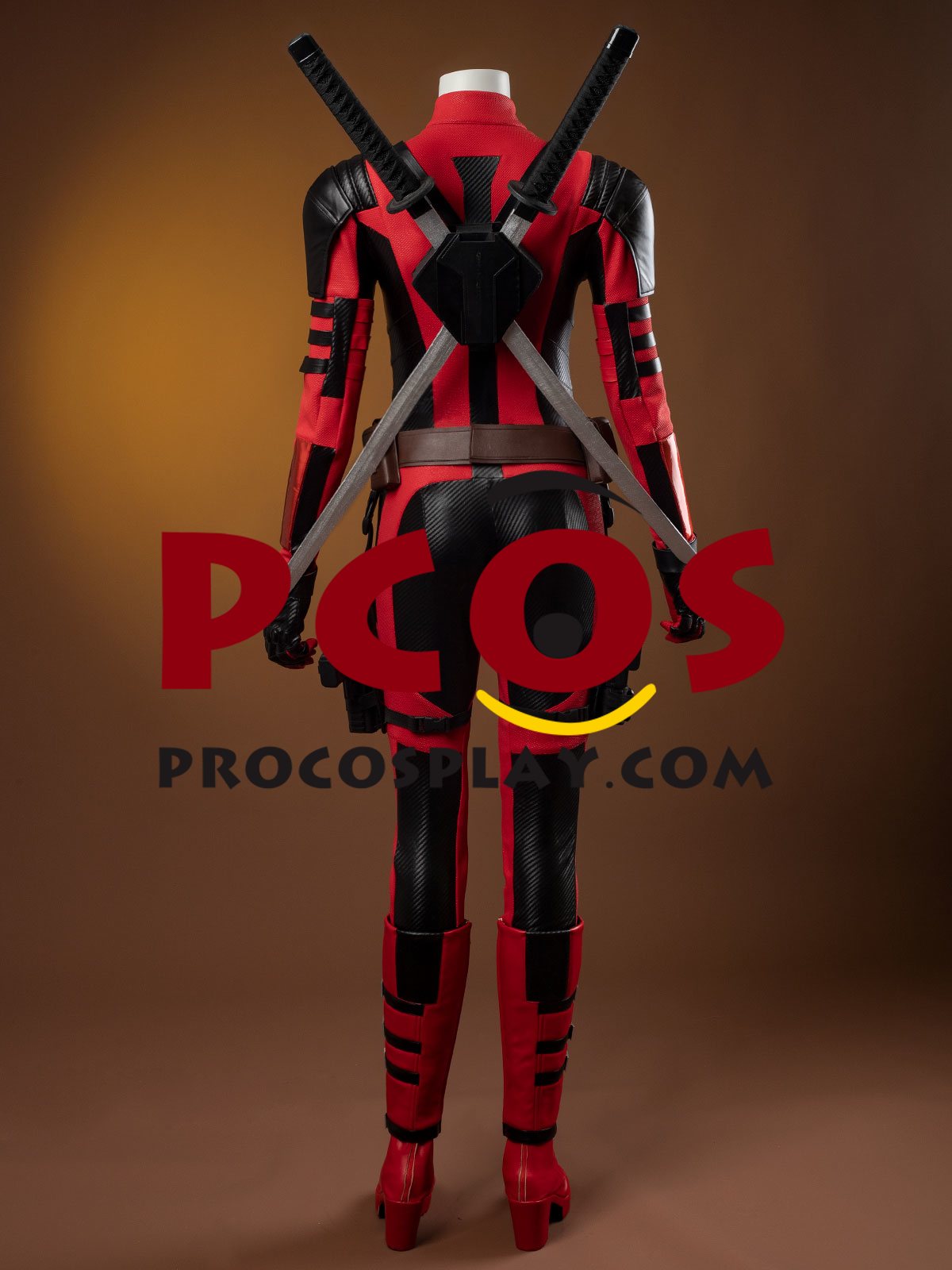 Deadpool 3 Deadpool & Wolverine Lady Deadpool Wanda Wilson Cosplay Costume 113 Chart C09388