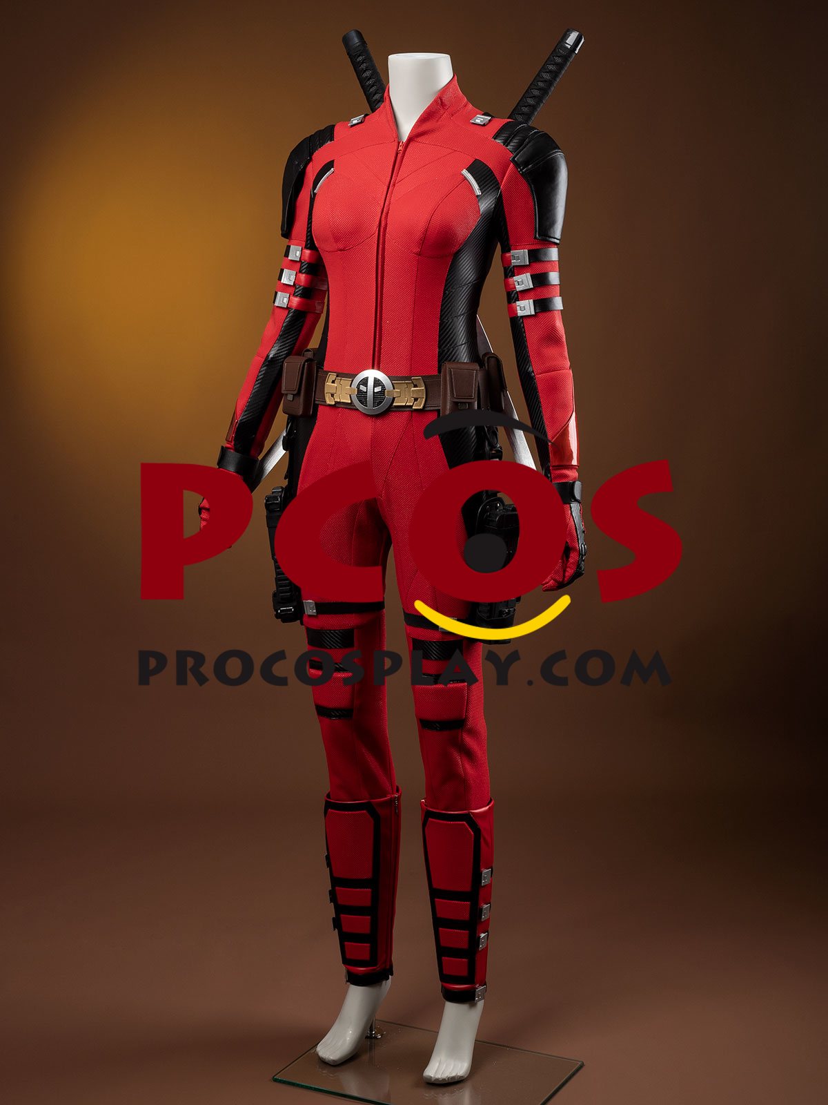 Deadpool 3 Deadpool & Wolverine Lady Deadpool Wanda Wilson Cosplay Costume 113 Chart C09388
