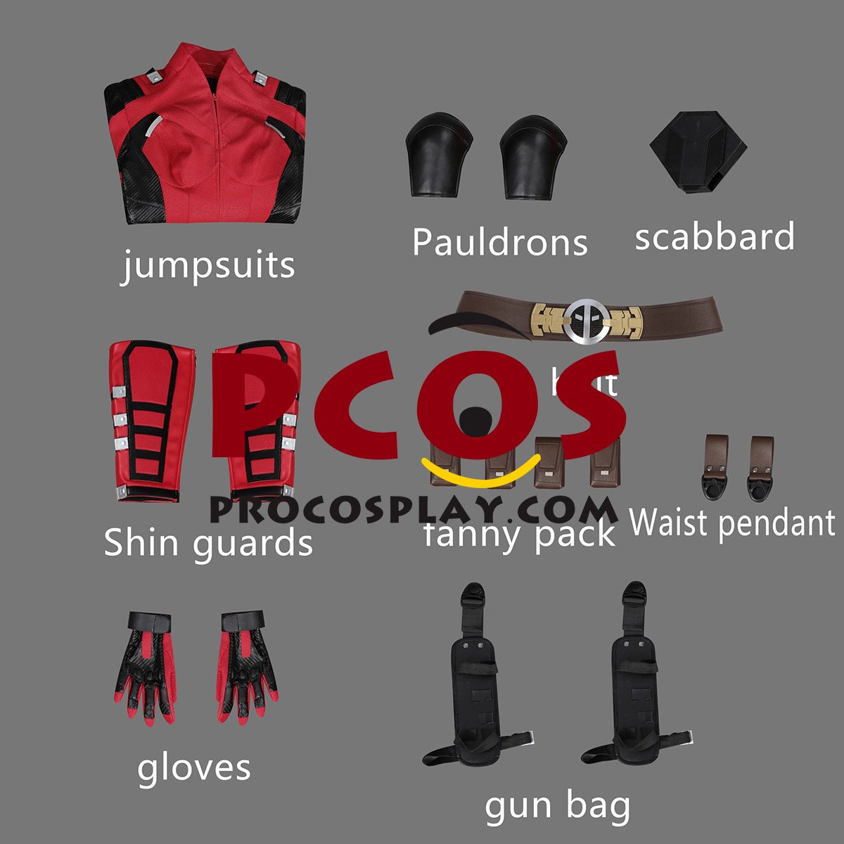 Deadpool 3 Deadpool & Wolverine Lady Deadpool Wanda Wilson Cosplay Costume 113 Chart C09388
