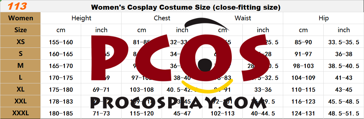 Deadpool 3 Deadpool & Wolverine Lady Deadpool Wanda Wilson Cosplay Costume 113 Chart C09388