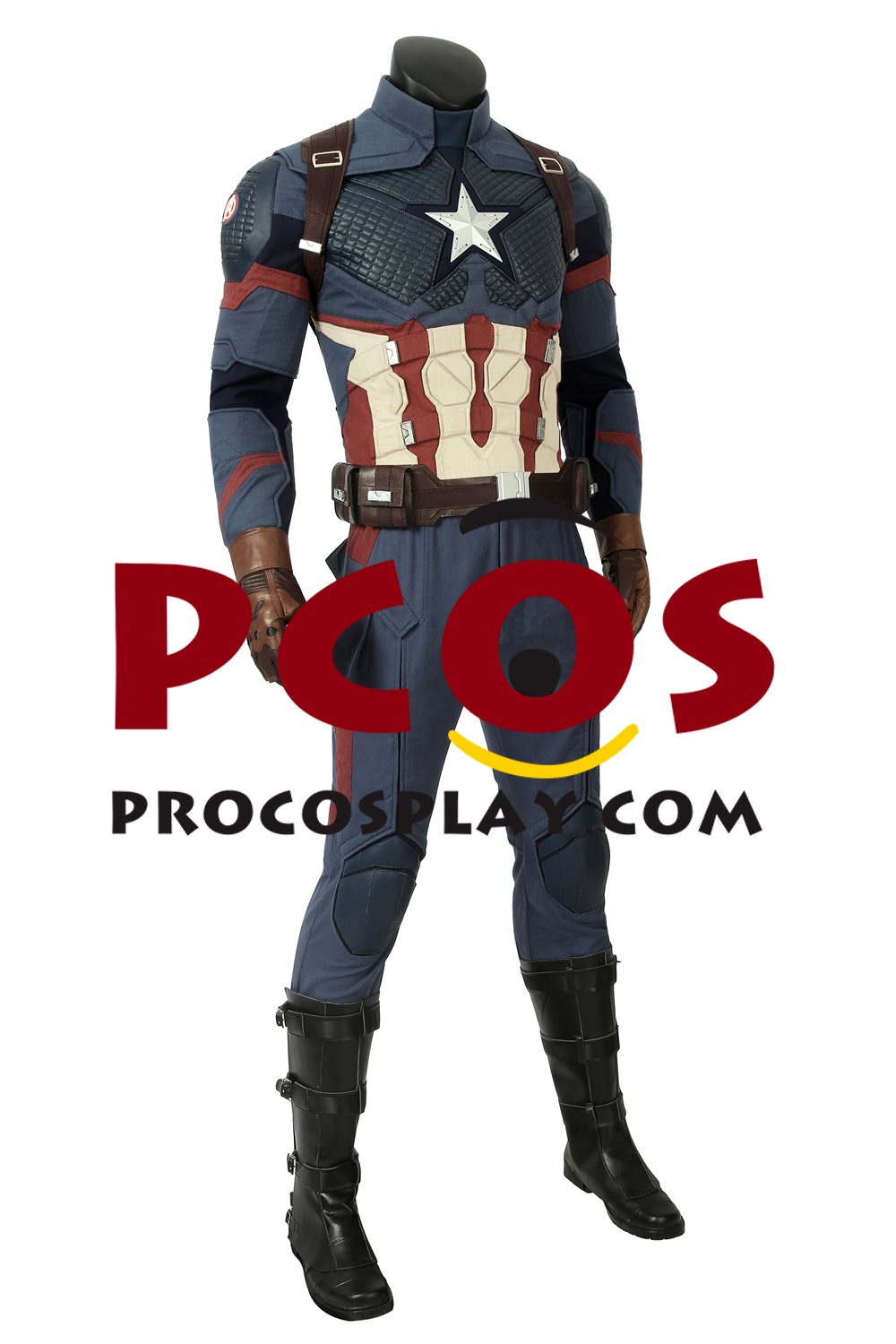Endgame Captain America Steve Rogers Cosplay Costume Specials Version C00756