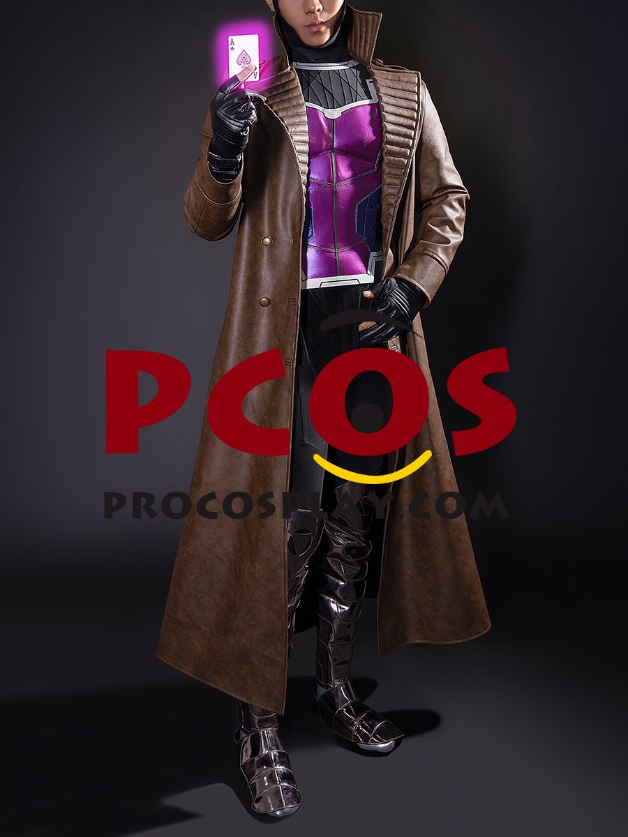 Deadpool 3 Deadpool & Wolverine Gambit Remy Etienne LeBeau Cosplay Costume C09217 (image for) Deadpool 3 Deadpool & Wolverine Gambit Remy Etienne LeBeau Cosplay Costume C09217