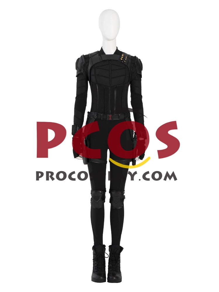 Black Widow 2021 Black Widow 3 Yelena Belova Black Cosplay Costume C00664 (image for) Black Widow 2021 Black Widow 3 Yelena Belova Black Cosplay Costume C00664