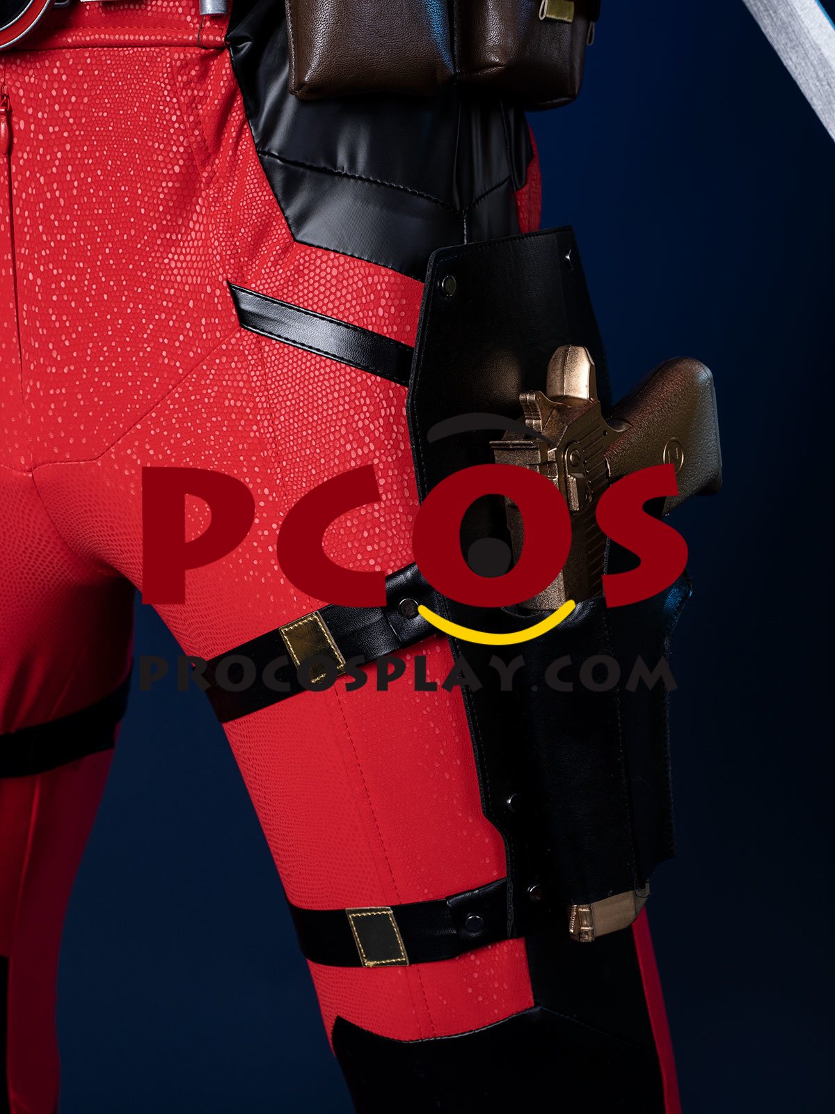 Deadpool 3 Deadpool & Wolverine Nicepool Wade Wilson Cosplay Costume C08826 AA