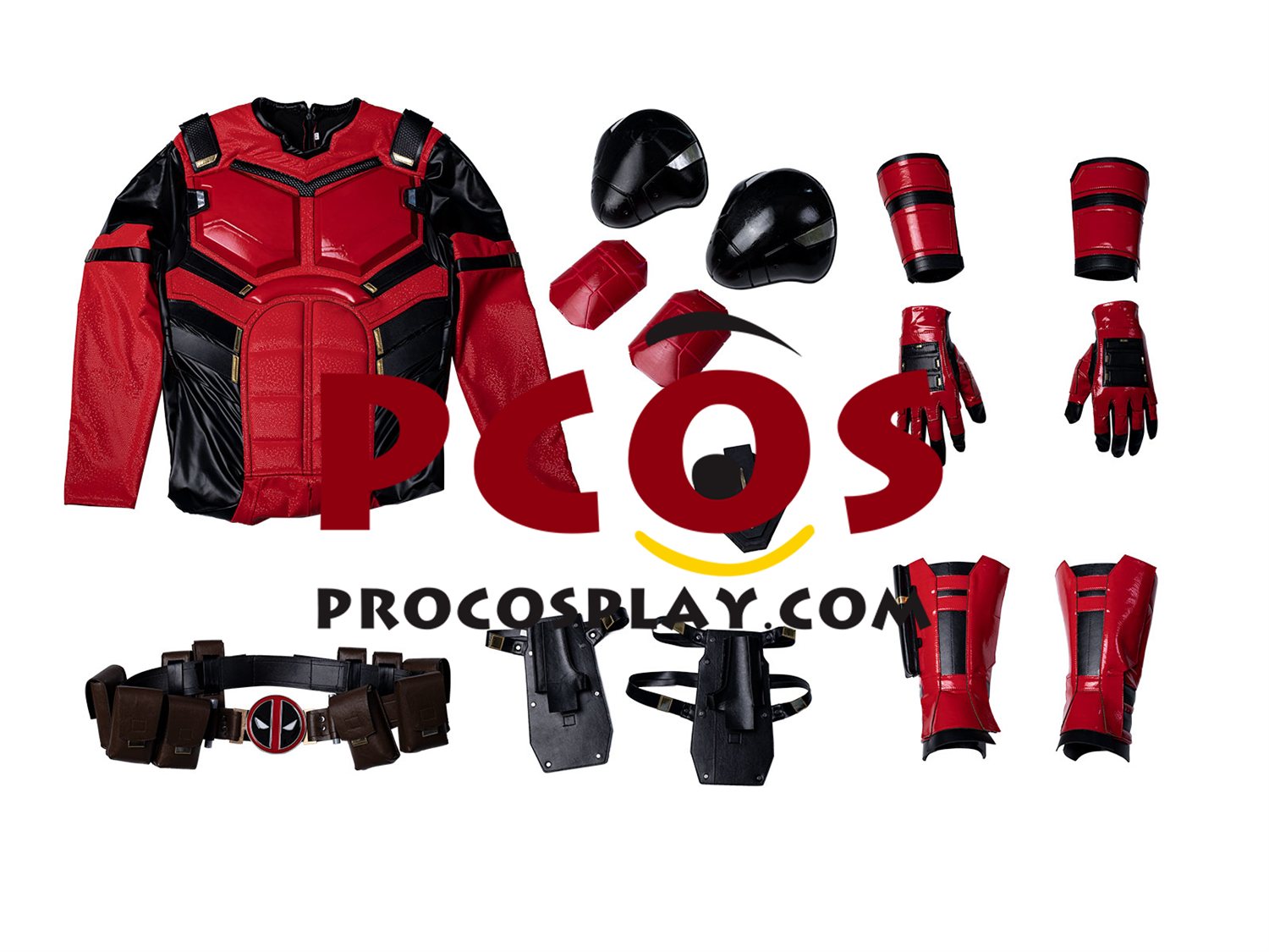 Deadpool 3 Deadpool & Wolverine Nicepool Wade Wilson Cosplay Costume C08826 AA