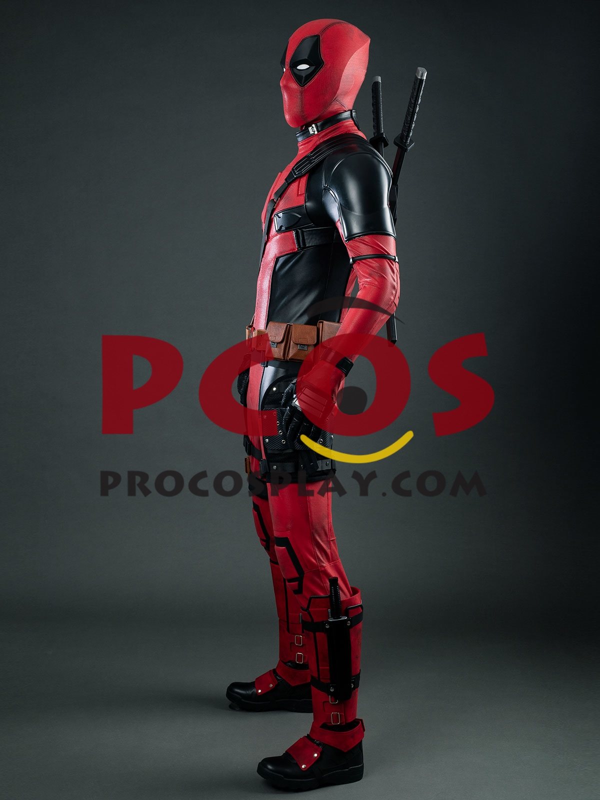 Deadpool 2 Wade Wilson Cosplay Costume Distressed Version C09852S