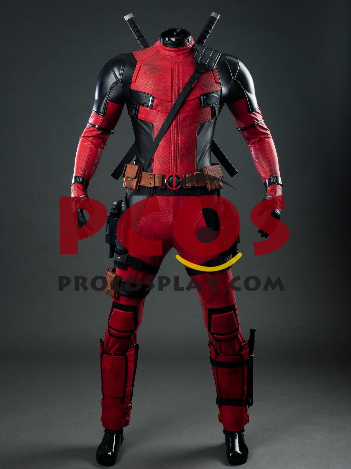 Deadpool 2 Wade Wilson Cosplay Costume Distressed Version C09852S
