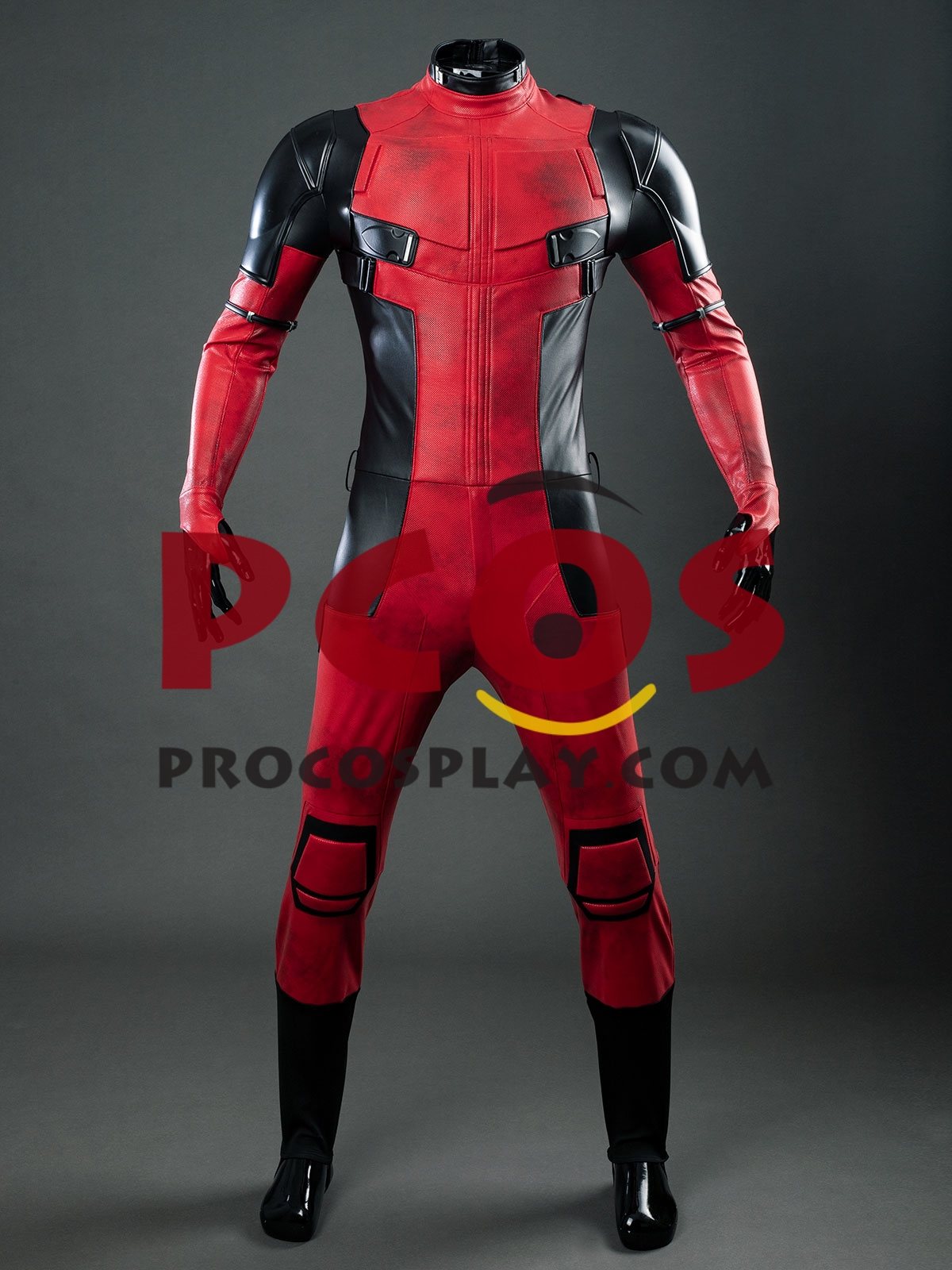 Deadpool 2 Wade Wilson Cosplay Costume Distressed Version C09852S
