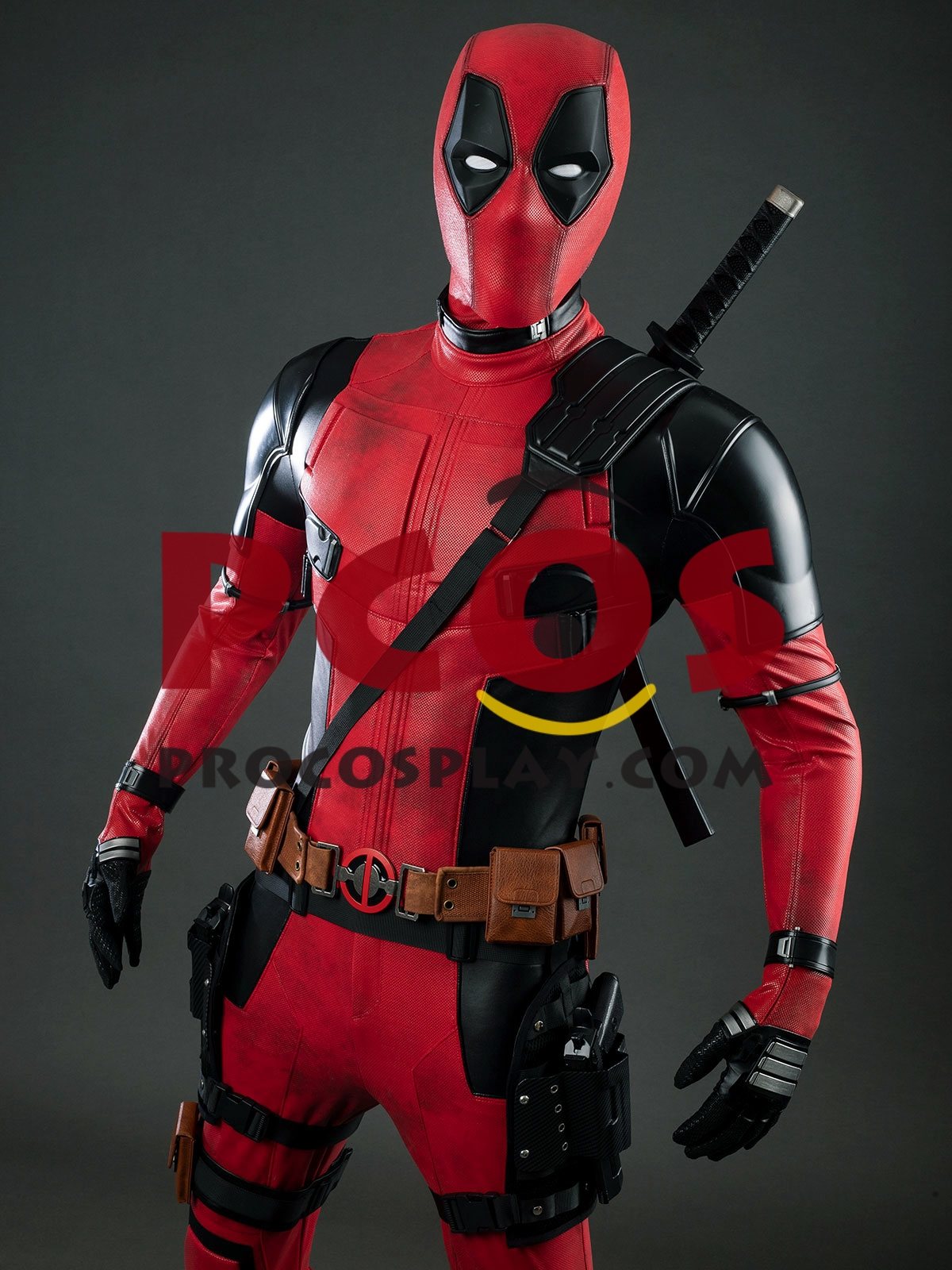 Deadpool 2 Wade Wilson Cosplay Costume Distressed Version C09852S