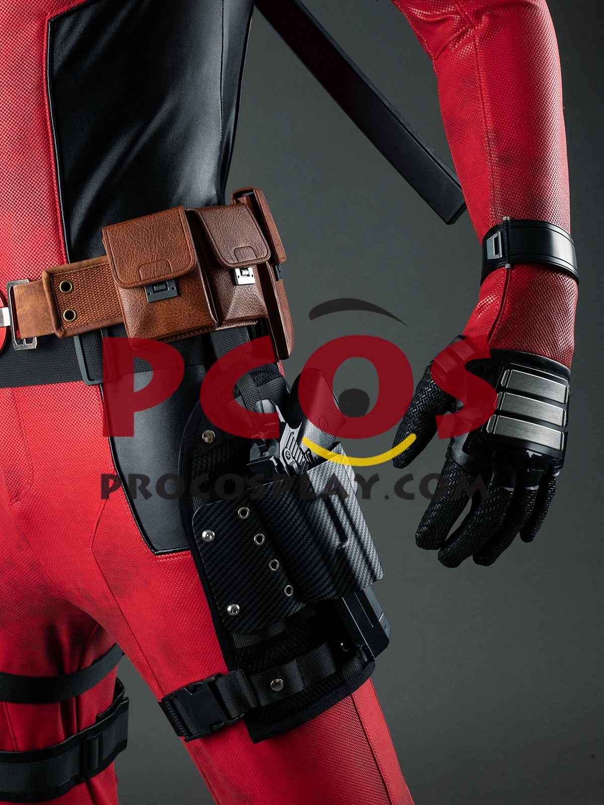 Deadpool 2 Wade Wilson Cosplay Costume Distressed Version C09852S