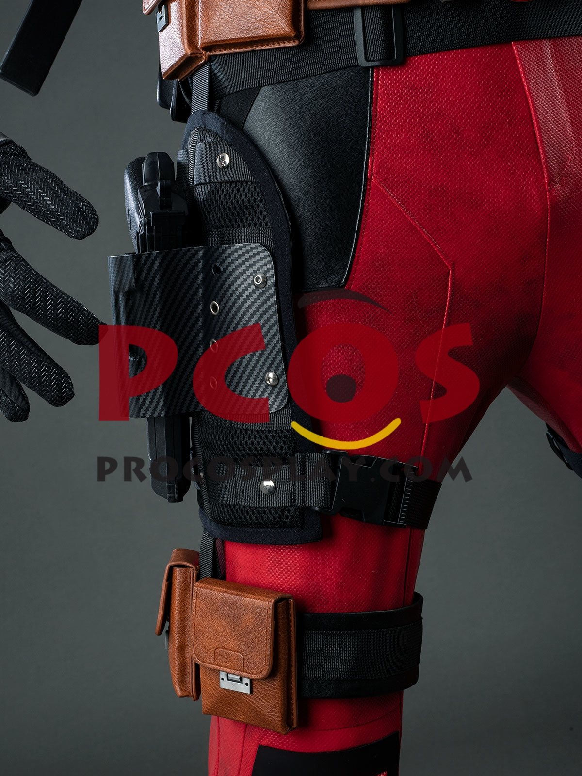 Deadpool 2 Wade Wilson Cosplay Costume Distressed Version C09852S