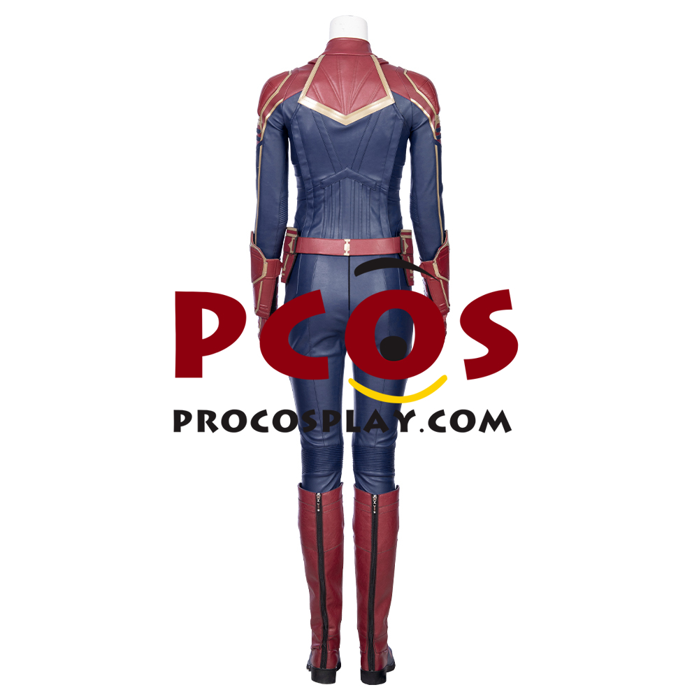 New Carol Danvers Cosplay Costume C01135 Dark Blue Version
