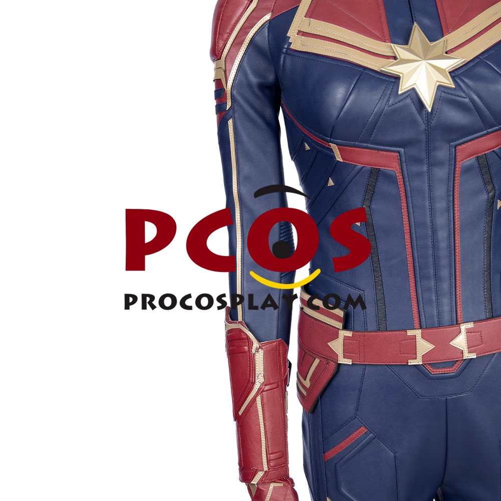 New Carol Danvers Cosplay Costume C01135 Dark Blue Version