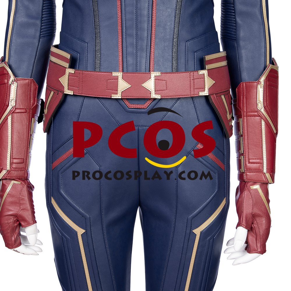 New Carol Danvers Cosplay Costume C01135 Dark Blue Version