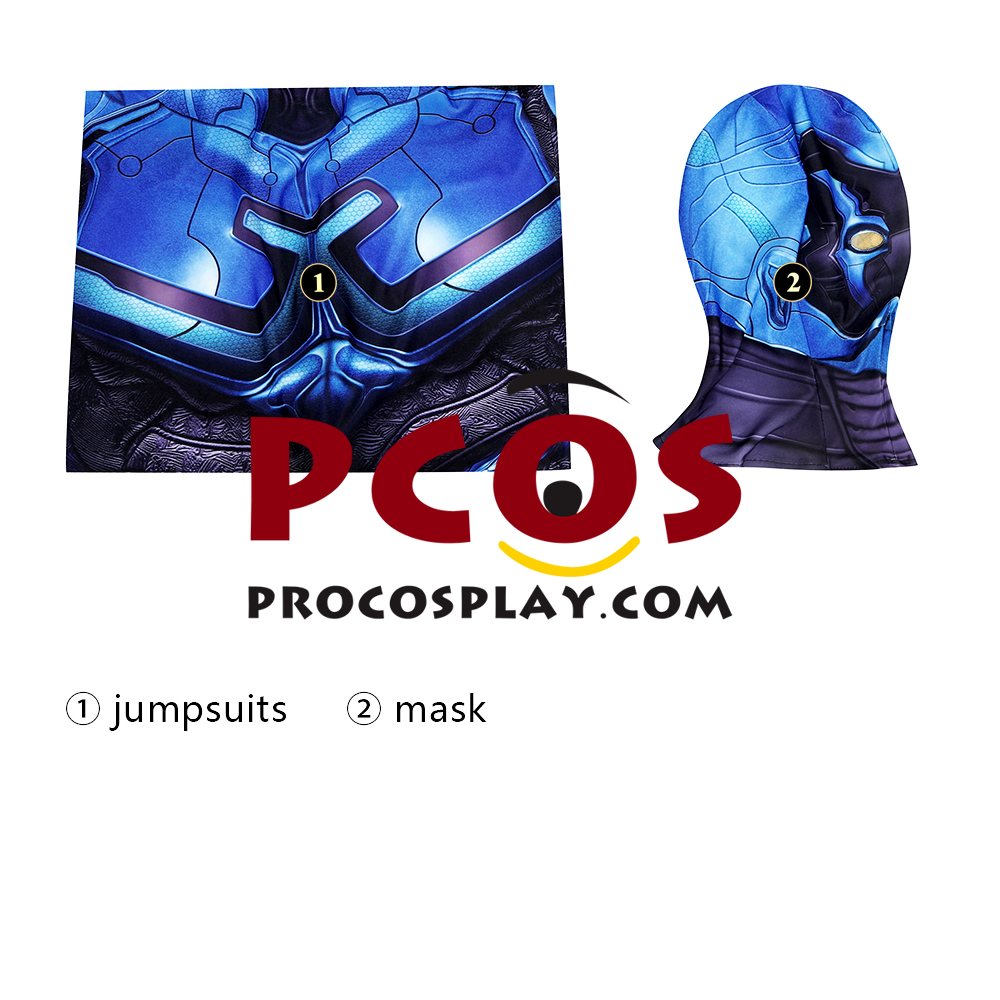 Blue Beetle Jaime Reyes Cosplay Costume C08572
