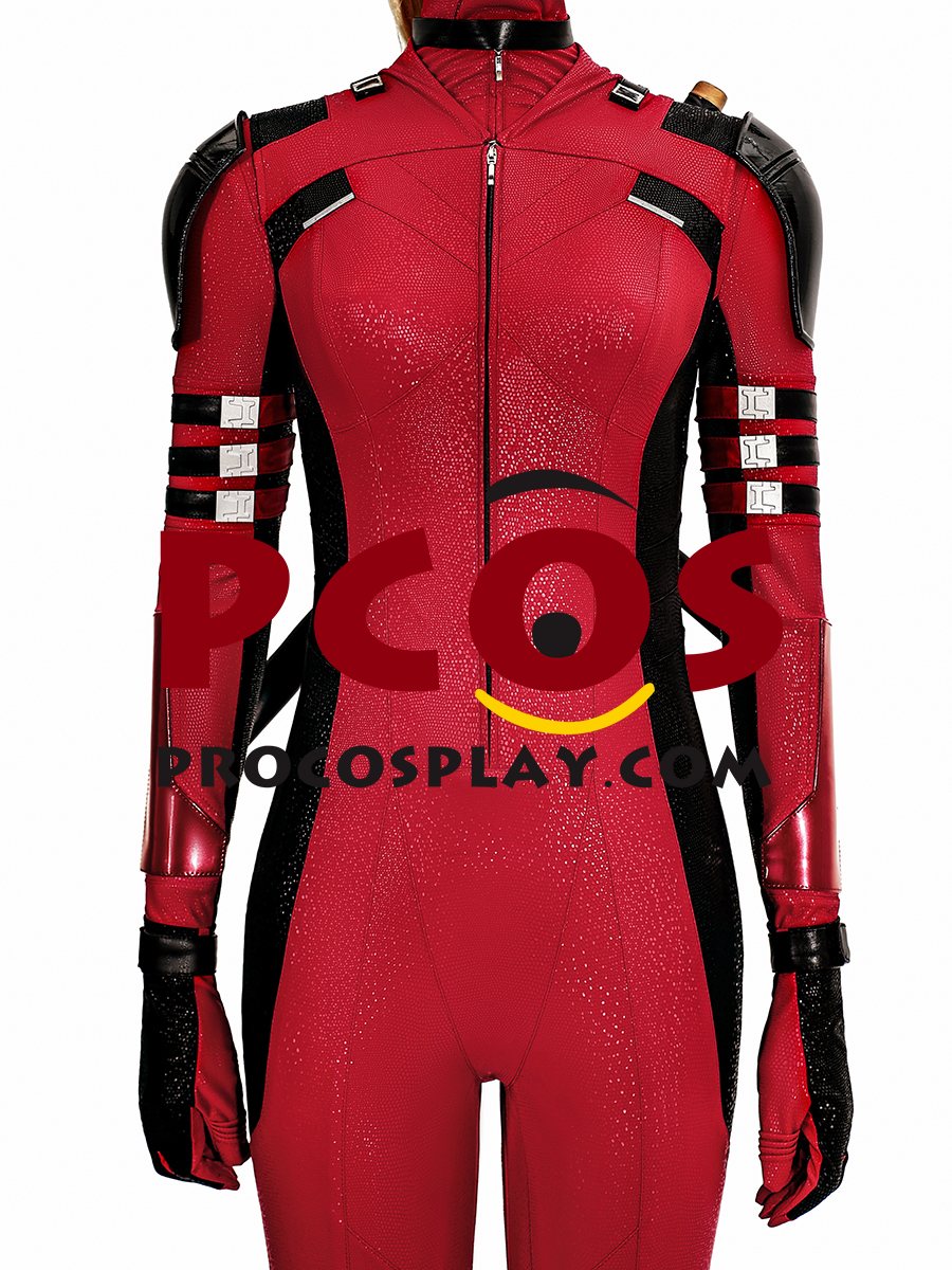 Deadpool 3 Deadpool & Wolverine Lady Deadpool Wanda Wilson Cosplay Costume C09166-AA