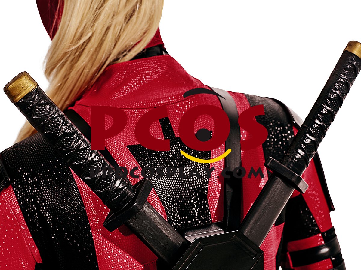 Deadpool 3 Deadpool & Wolverine Lady Deadpool Wanda Wilson Cosplay Costume C09166-AA