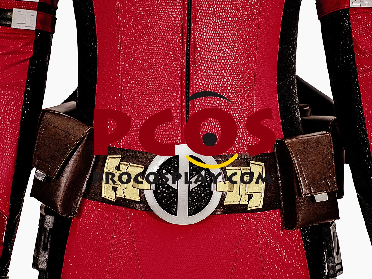 Deadpool 3 Deadpool & Wolverine Lady Deadpool Wanda Wilson Cosplay Costume C09166-AA