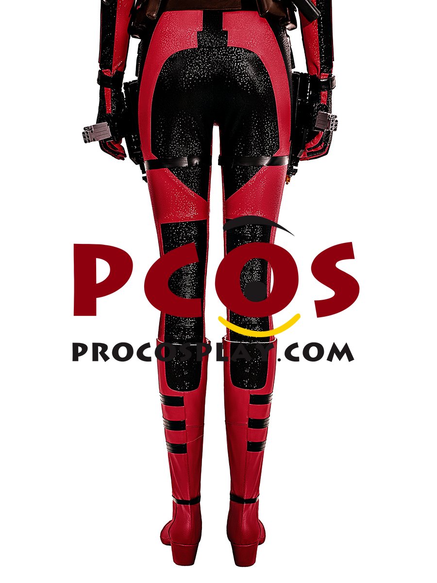 Deadpool 3 Deadpool & Wolverine Lady Deadpool Wanda Wilson Cosplay Costume C09166-AA