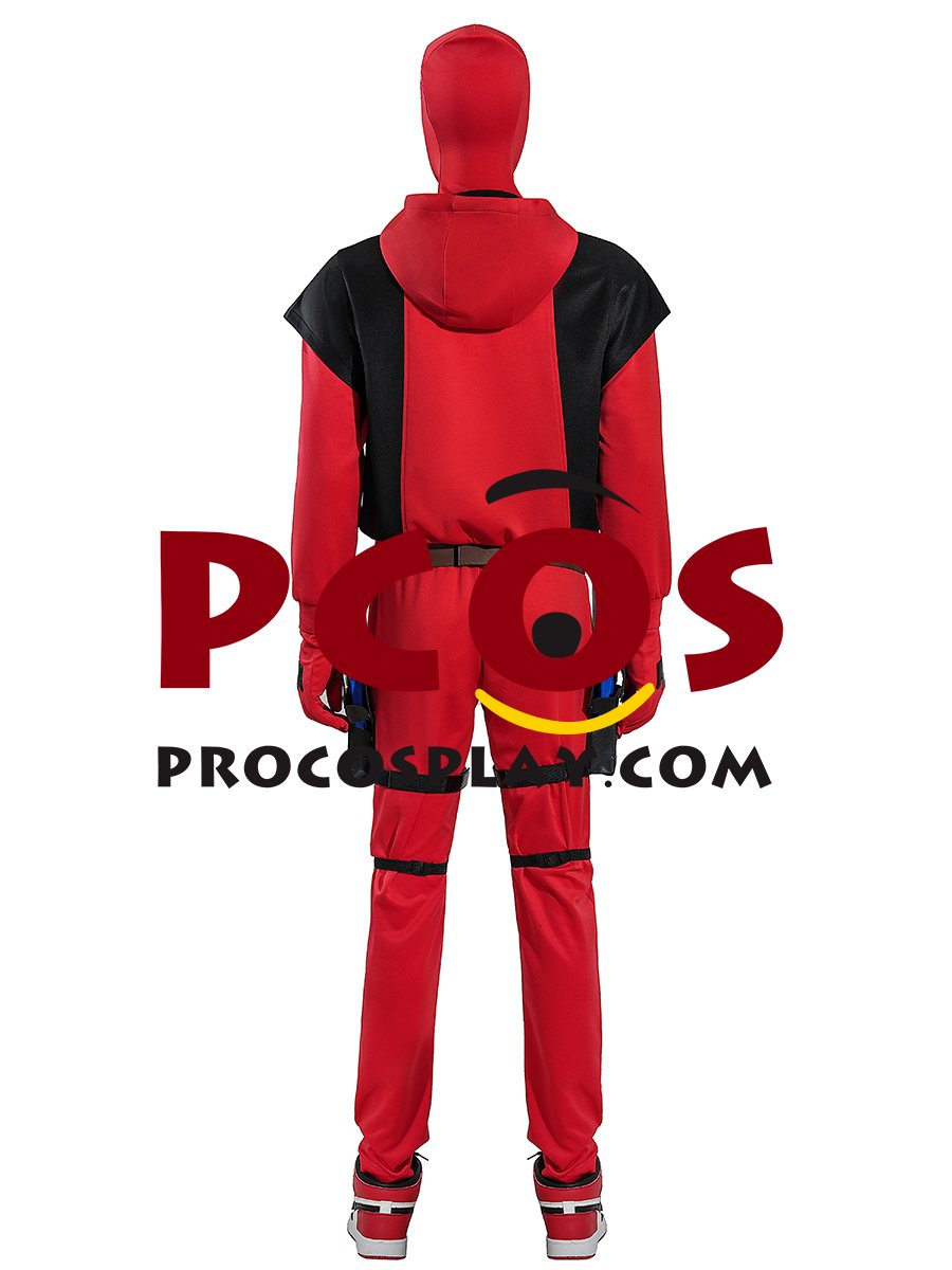 Deadpool 3 Deadpool & Wolverine Kidpool Wade Wilson Cosplay Hoodie Adult Version C09192