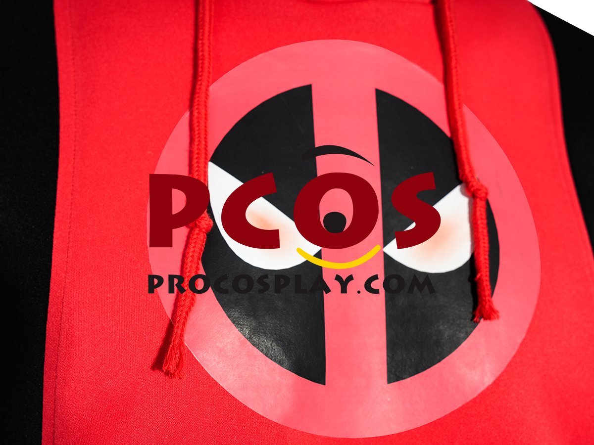 Deadpool 3 Deadpool & Wolverine Kidpool Wade Wilson Cosplay Hoodie Adult Version C09192