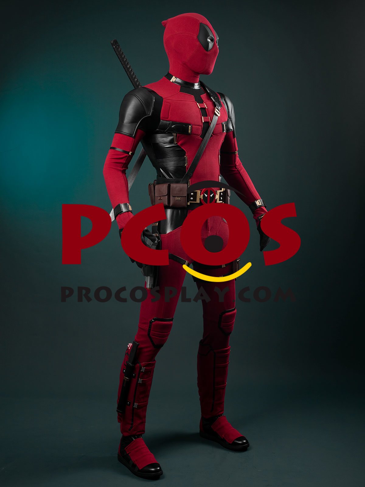 Ready to Ship Deadpool 3 Deadpool & Wolverine Deadpool Wade Wilson Cosplay Costume C09218S-AAA