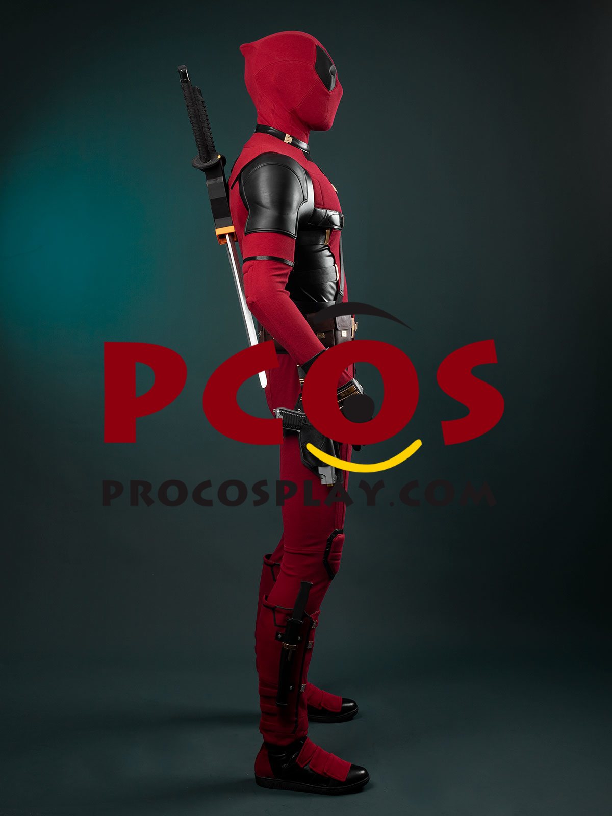 Ready to Ship Deadpool 3 Deadpool & Wolverine Deadpool Wade Wilson Cosplay Costume C09218S-AAA