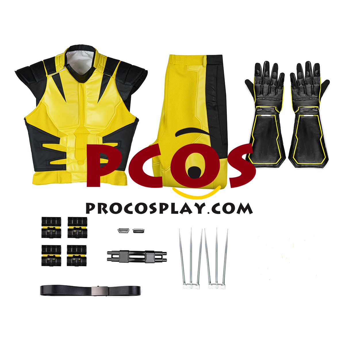 Game Version James Howlett Wolverine Cosplay Costume C09728