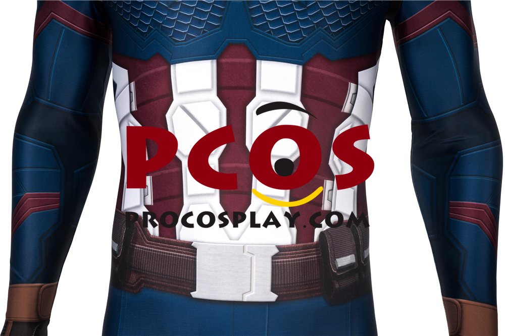 Endgame Captain America Steve Rogers 3D Printed Cosplay Costume mp005441