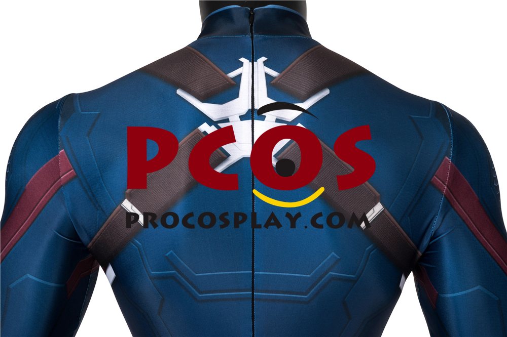 Endgame Captain America Steve Rogers 3D Printed Cosplay Costume mp005441