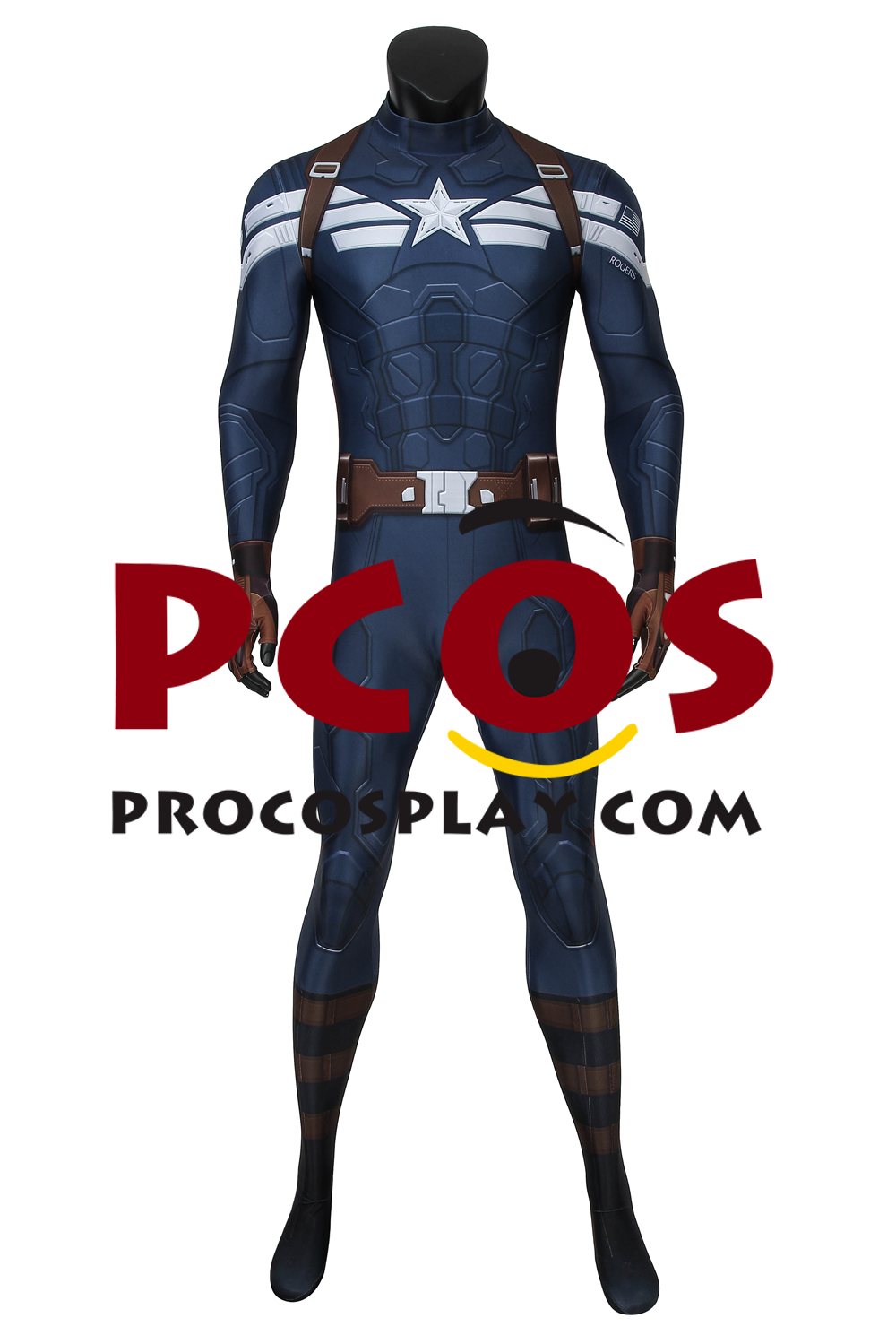 Captain America: The Winter Soldier Steve Rogers Cosplay Costume mp005446 (image for) Captain America: The Winter Soldier Steve Rogers Cosplay Costume mp005446