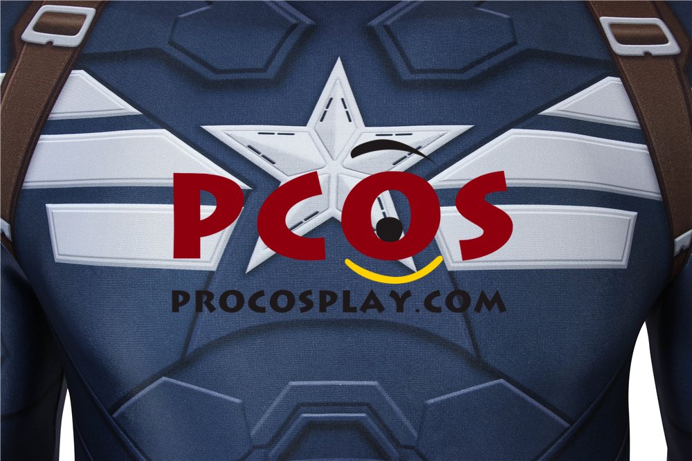 Captain America: The Winter Soldier Steve Rogers Cosplay Costume mp005446