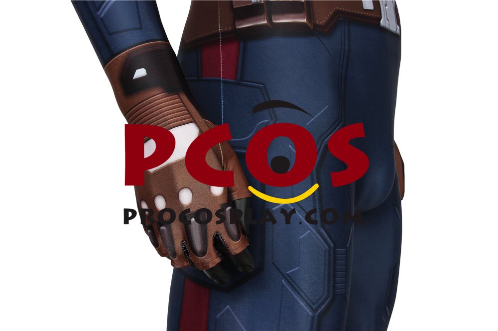 Captain America: The Winter Soldier Steve Rogers Cosplay Costume mp005446