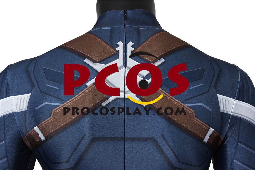 Captain America: The Winter Soldier Steve Rogers Cosplay Costume mp005446